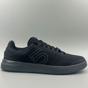 Adidas Five Ten 5.10 Sleuth DLX Mens 10.5 Black Canvas Cycling Shoes HQ2115 NEW